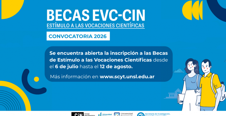 Convocatoria a Becas EVC-CIN 2026