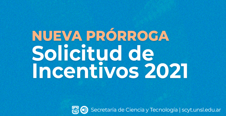 Solicitud de Incentivos 2021