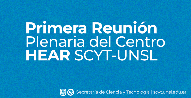Primera Reunión Plenaria del Centro HEAR