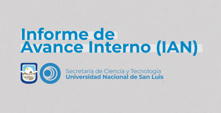 Informe de Avance Interno (IAN)