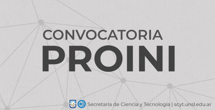 PROINI: Cronograma
